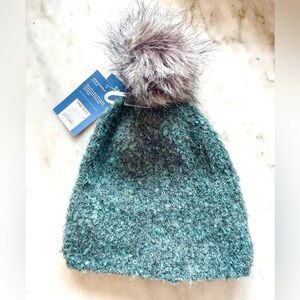 Universal Thread goods co. Fleeced lined cap with Pom